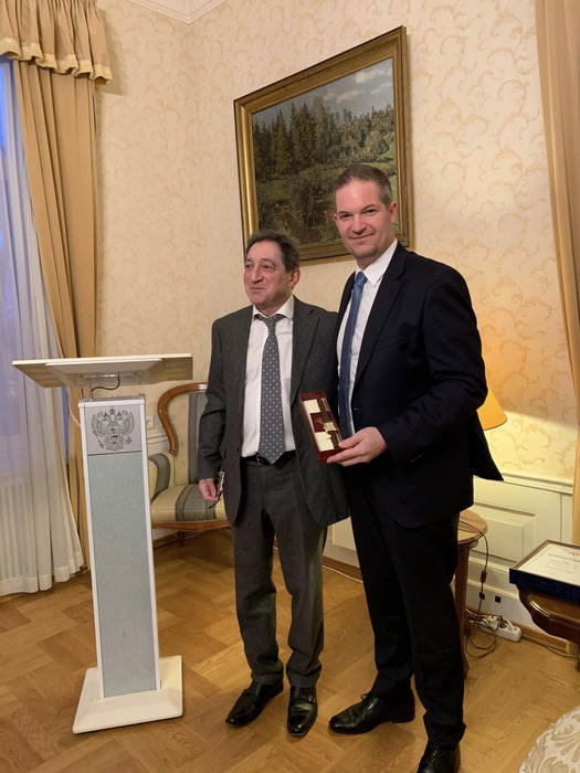 Hendrik Weber - russisk ambassade